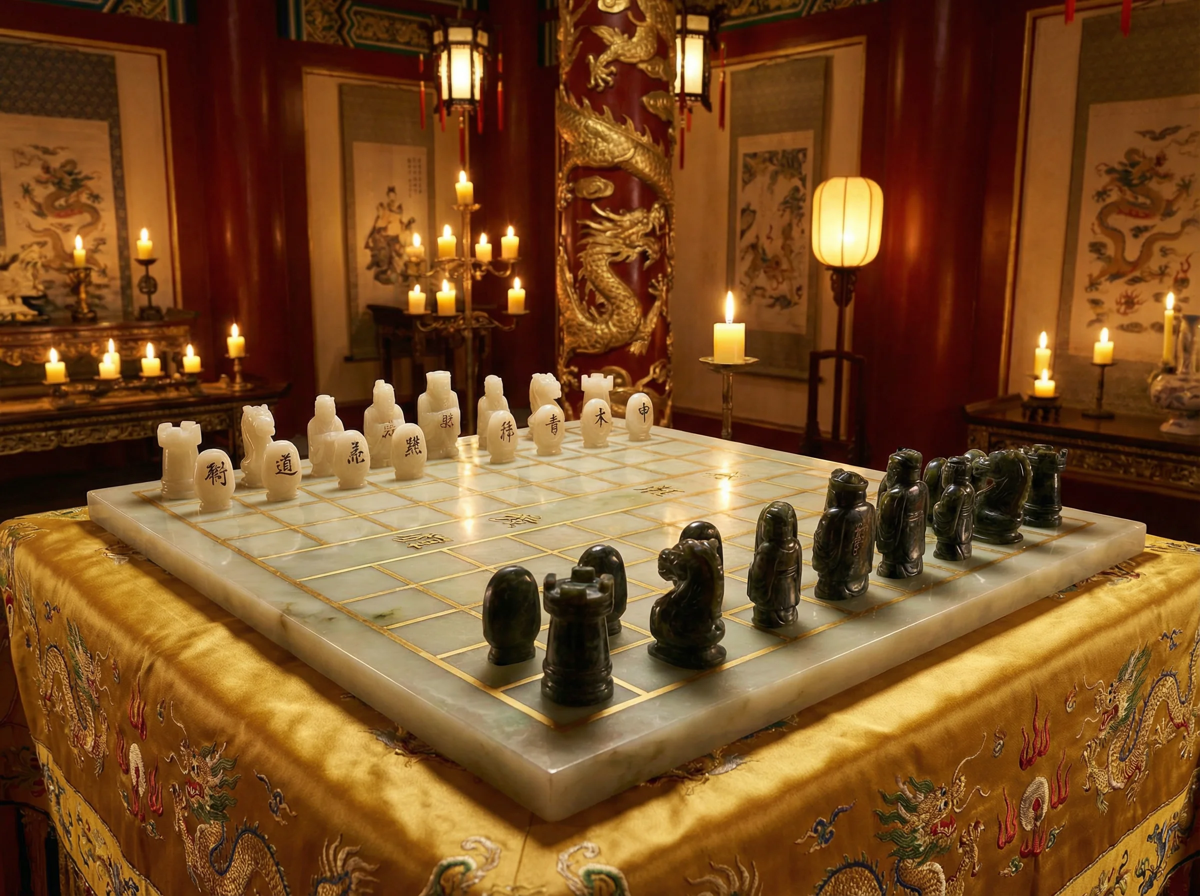 和田玉棋盘特写 - 斗地主wangzhi官网 珍宝鉴赏